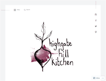 Tablet Screenshot of highgatehillkitchen.com